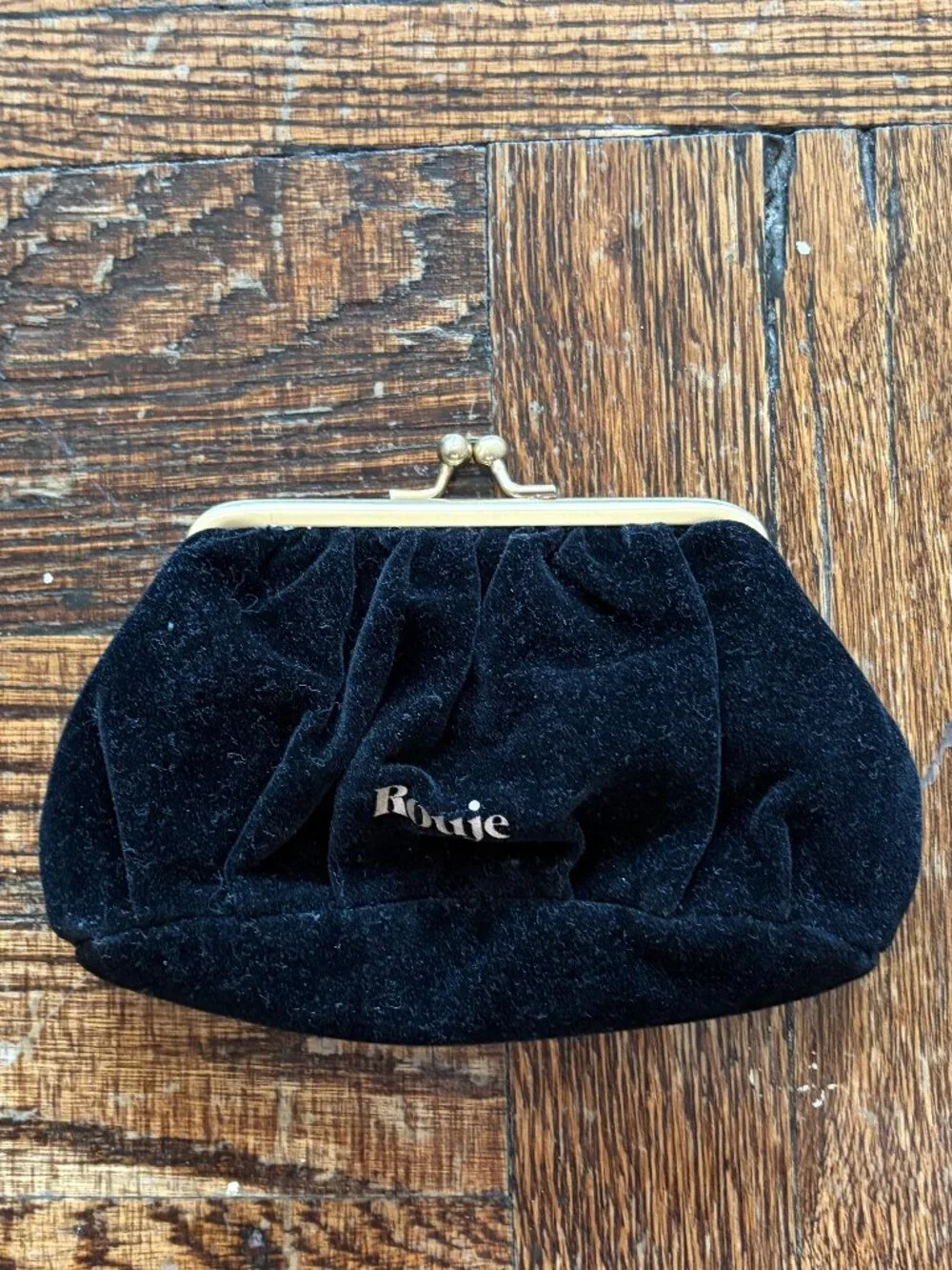 Rouje Makeup Pouch - Black Velvet